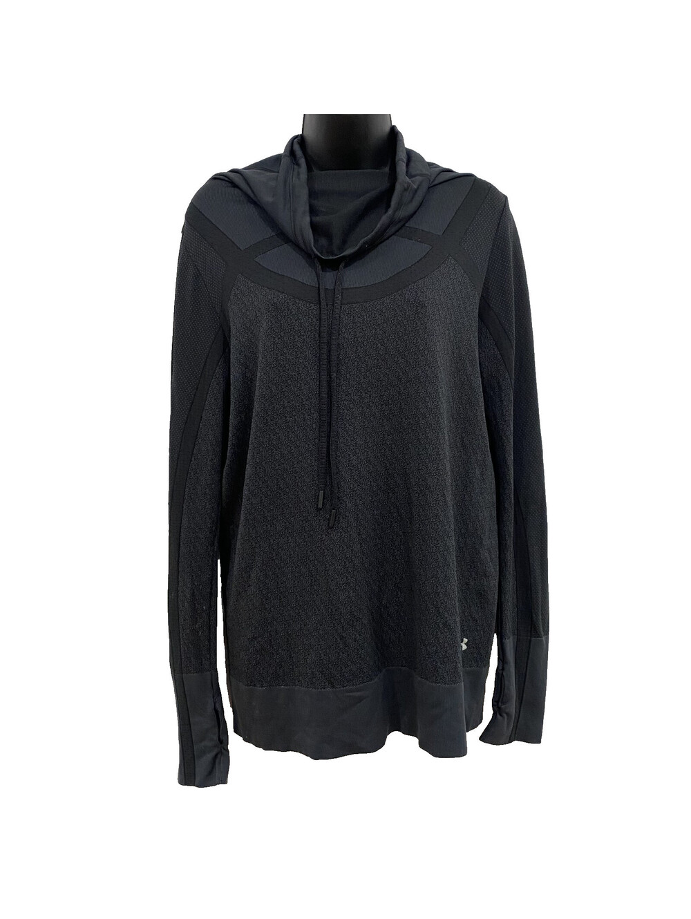 Under Armour Women's Size L Heatgear Threadborne Funnel Neck Pullover Active